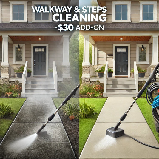 Walkway Steps Cleaning
