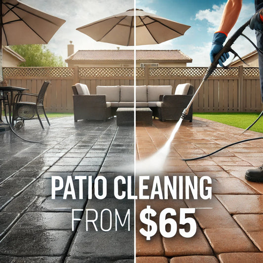 Patio or Backyard Surface Cleaning